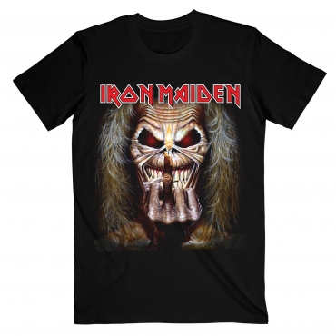 Iron Maiden Eddie Candle Finger Tee