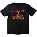 Van Halen Pin-up Motorcycle Marškinėliai