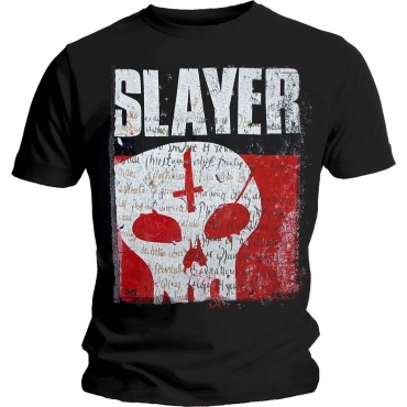 Slayer Undisputed Attitude Skull Marškinėliai