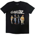 Gorillaz Spray Logo Group Marškinėliai