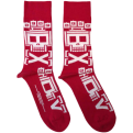 Five Finger Death Punch Pixeled Skull Repeat Socks