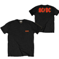 T-shirt AC/DC Logo (+ back print)