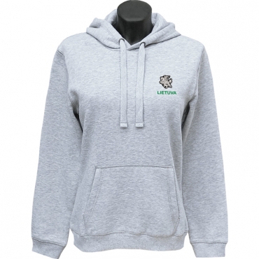 Stylized Vytis Patch Ladies Hoodie