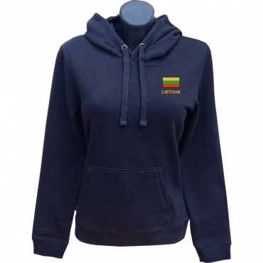 Lithuania Patch Ladies Hoodie