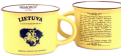Cup Vytis (with brief history) 150 ml
