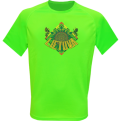 Sportiniai Marškinėliai Lietuva (Neon Green)