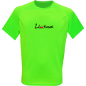 Tee Lithuania Sporty Neon (Vytis On The Back)