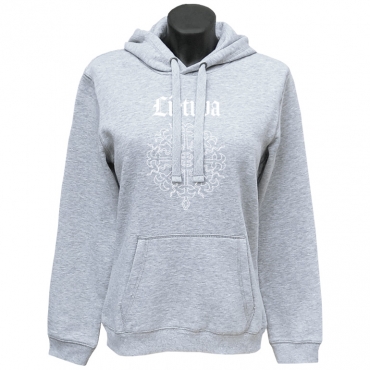 Ladies Hoodie Lithuania Sun Cross