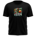 Tee Lithuania Basketball Skulls 