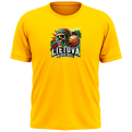 Tee Lithuania Basketball Skulls