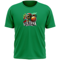 Tee Lithuania Basketball Skulls