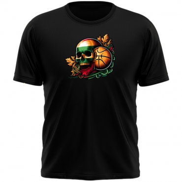 T-shirt Lithuania Skull