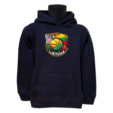 Junior Hoodie Basketball Lithuania