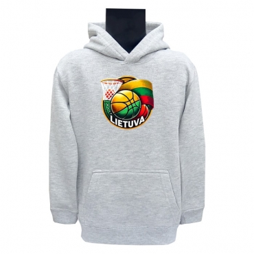 Junior Hoodie Basketball Lithuania