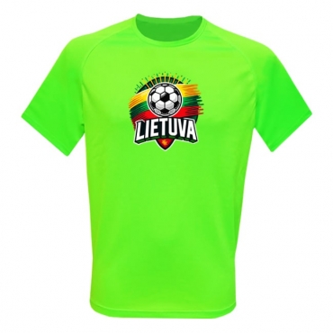 Sporty junior t-shirt Football Lithuania