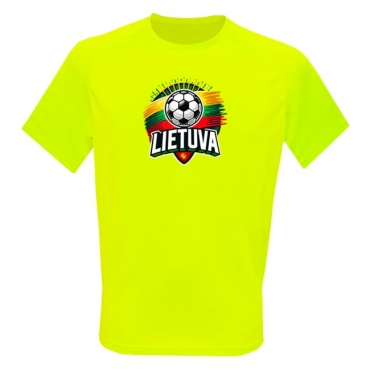 Sporty junior t-shirt Football Lithuania