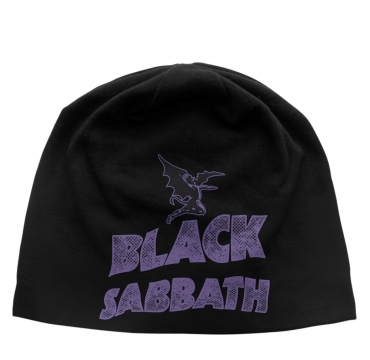 Black Sabbath Logo & Devil Medvilninė Kepurė