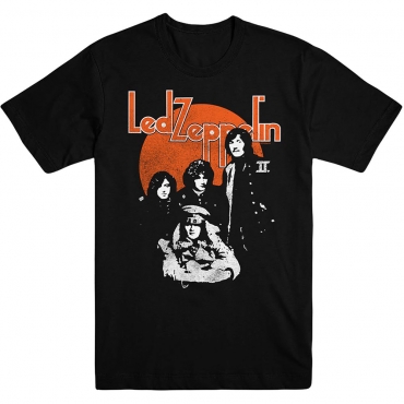 Led Zeppelin Orange Circle Marškinėliai