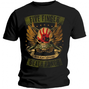 Five Finger Death Punch Locked & Loaded Tee 