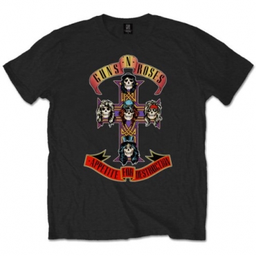 Guns N' Roses Appetite for Destruction Marškinėliai (3XL ir 4XL)