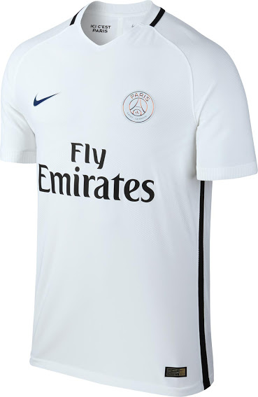 PSG Paris Saint-Germain 2008 2009 Away Nike Soccer Shirt Jersey Size L